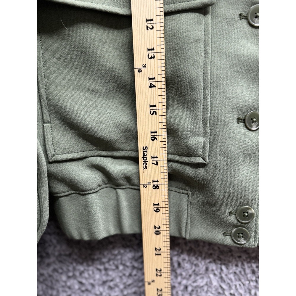 Express Women's S Front Patch Pockets Cropped Bom… - image 8